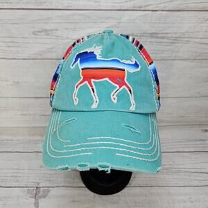 KBethos Distressed Baseball Cap Hat Adjustable Horse Equestrian